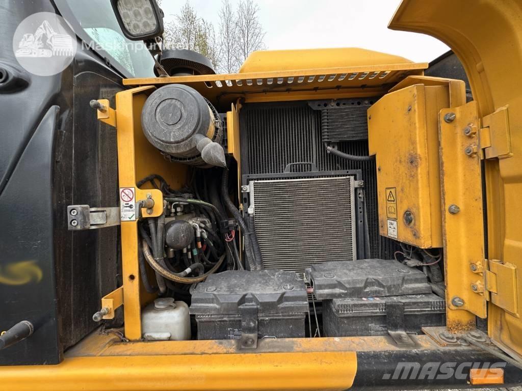 JCB JS 145 W Gravemaskiner på hjul