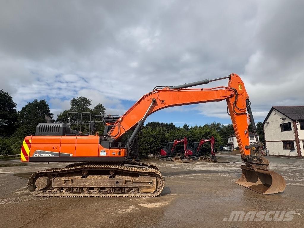Doosan DX380LC-5 Gravemaskiner på larvebånd