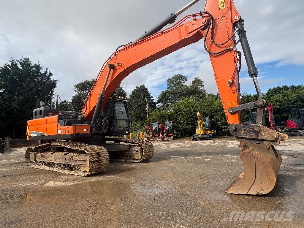 Doosan DX380LC-5 Gravemaskiner på larvebånd