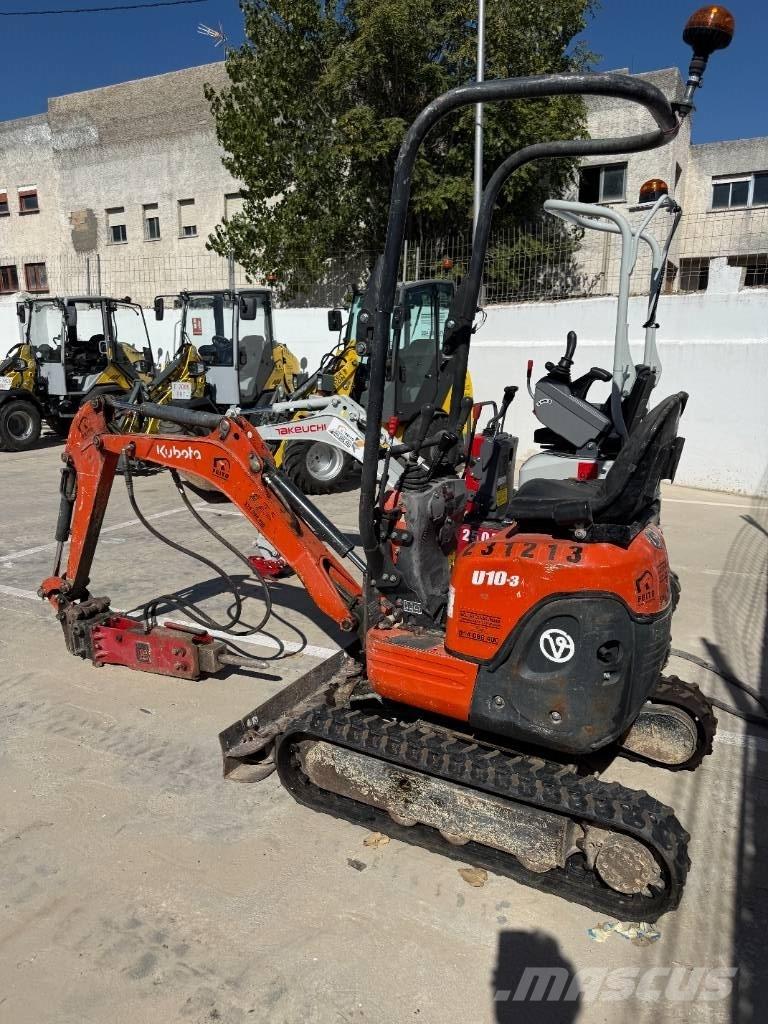 Kubota U 10-3 Minigravemaskiner