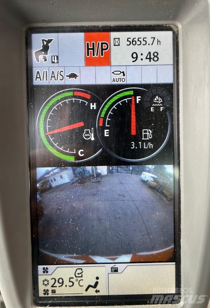 Hitachi 490 Gravemaskiner på larvebånd