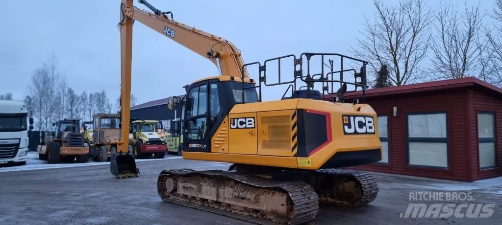 JCB 220 X Long Gravemaskiner på larvebånd