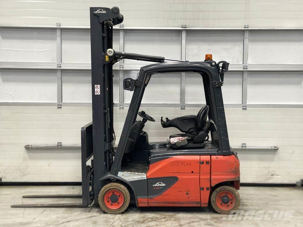 Linde E16P-02 El gaffeltrucks