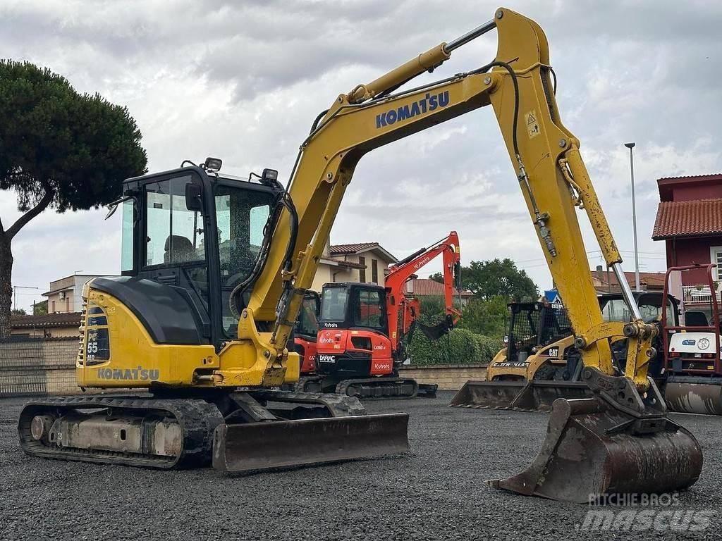 Komatsu PC55-MR3 Minigravemaskiner