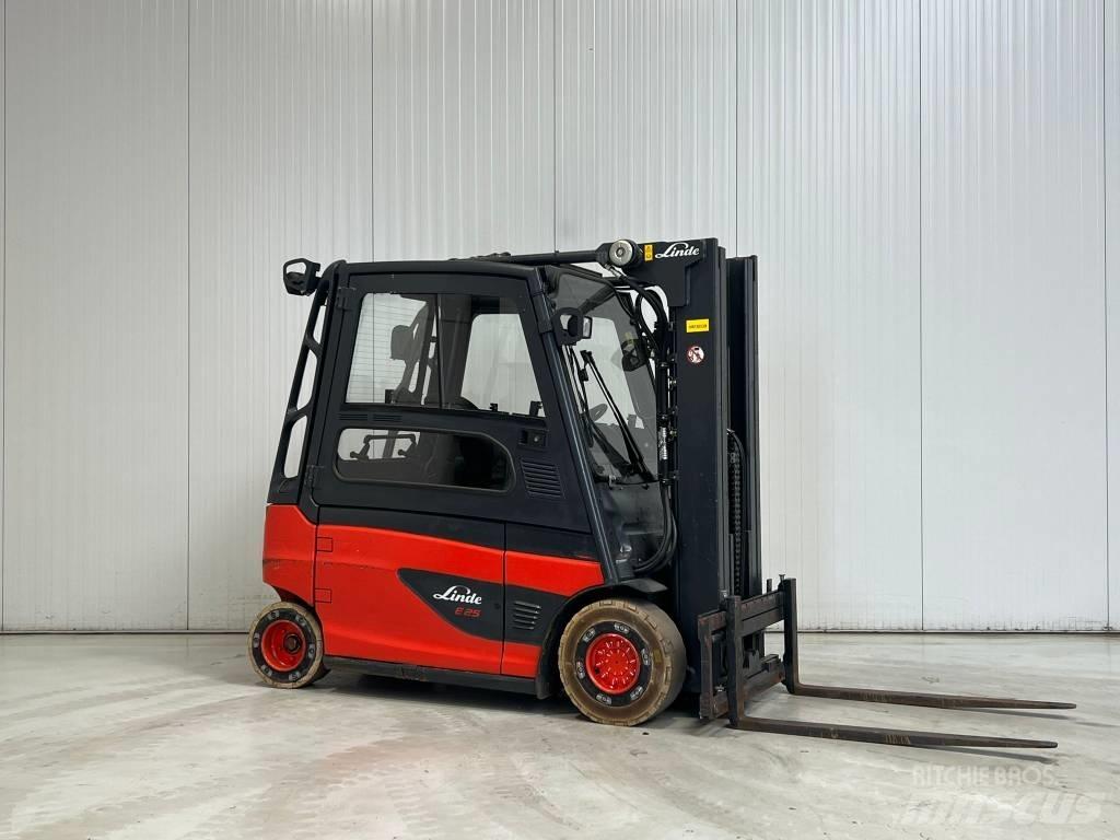 Linde E25L-01 El gaffeltrucks