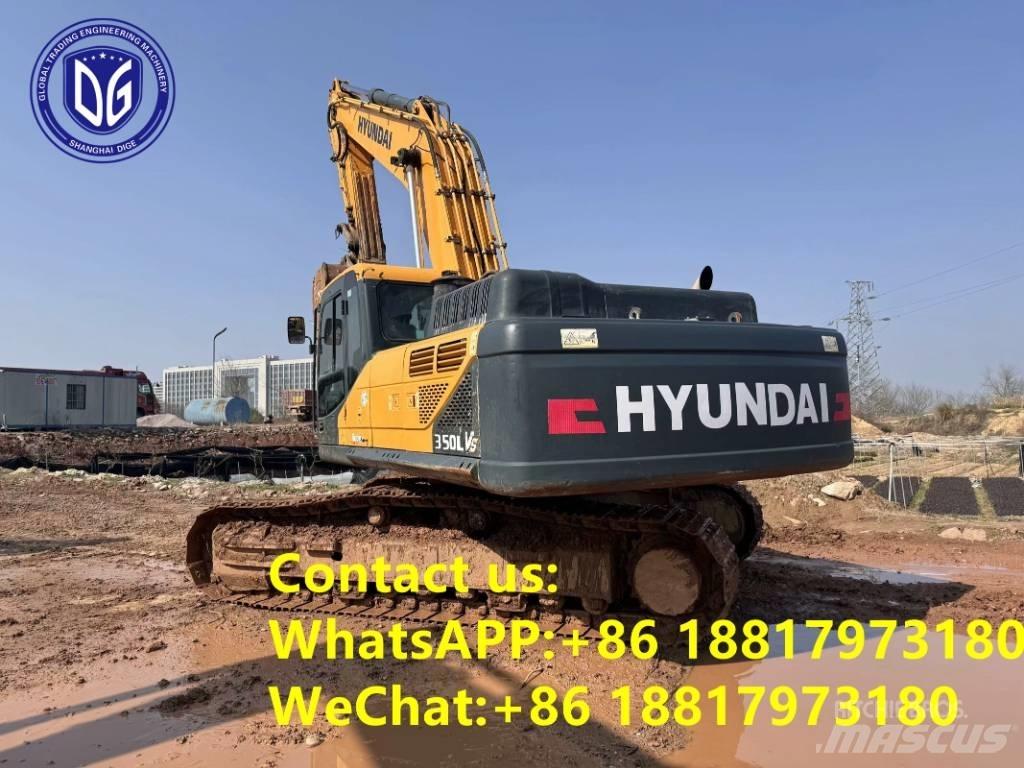 Hyundai R350LVS Gravemaskiner på larvebånd