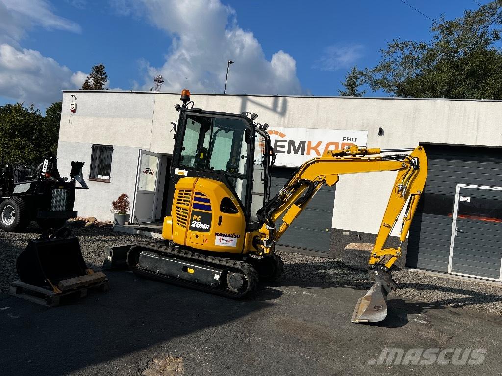Komatsu PC 26 MR-5 Minigravemaskiner