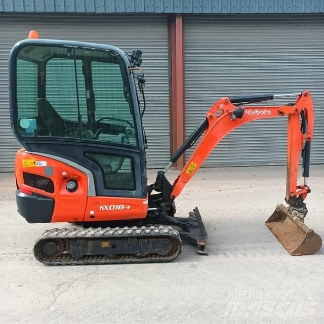 Kubota KX 018-4 Minigravemaskiner