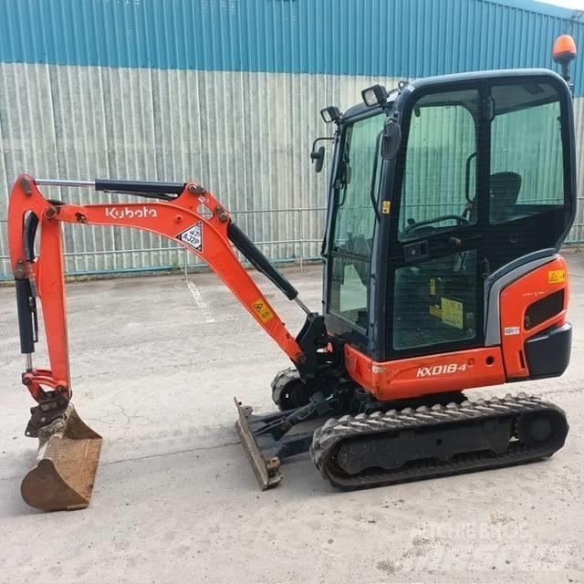 Kubota KX 018-4 Minigravemaskiner