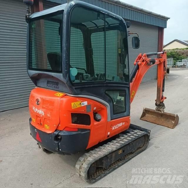 Kubota KX 018-4 Minigravemaskiner