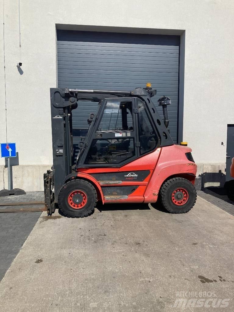 Linde H60D/396 Diesel gaffeltrucks
