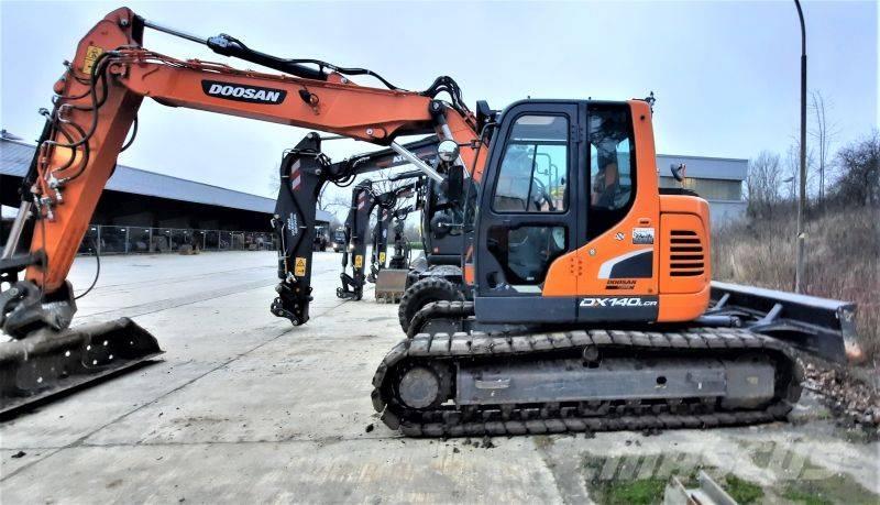 Doosan DX140LCR-5 Gravemaskiner på larvebånd