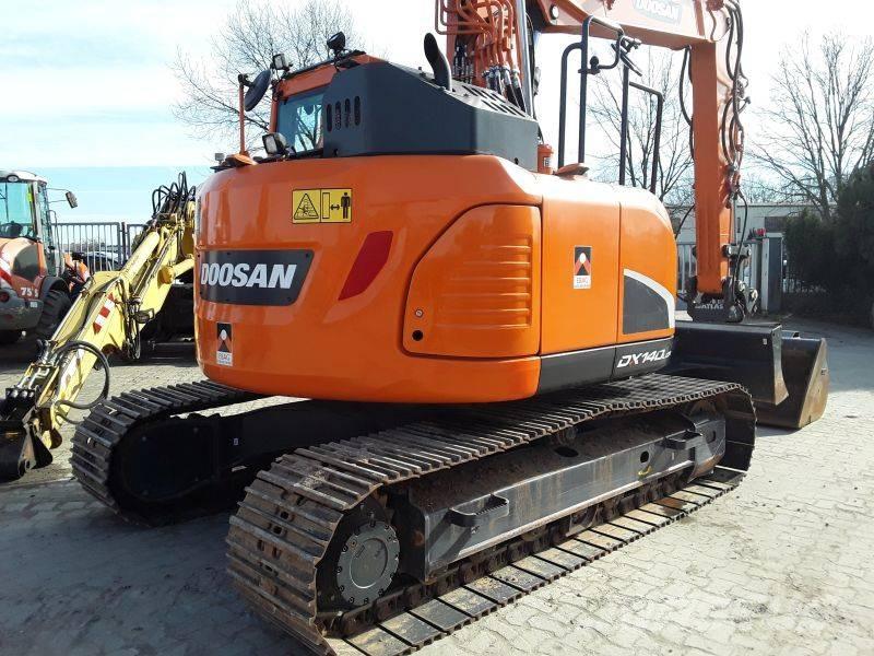 Doosan DX140LCR-5 Gravemaskiner på larvebånd
