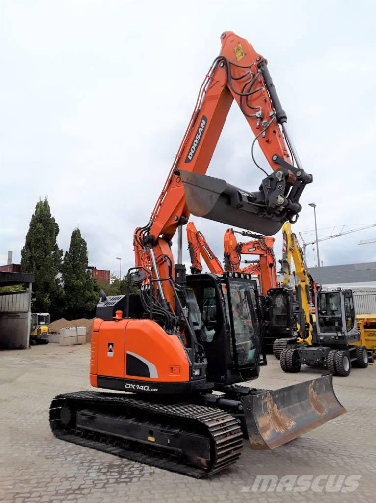 Doosan DX140LCR-5 Gravemaskiner på larvebånd