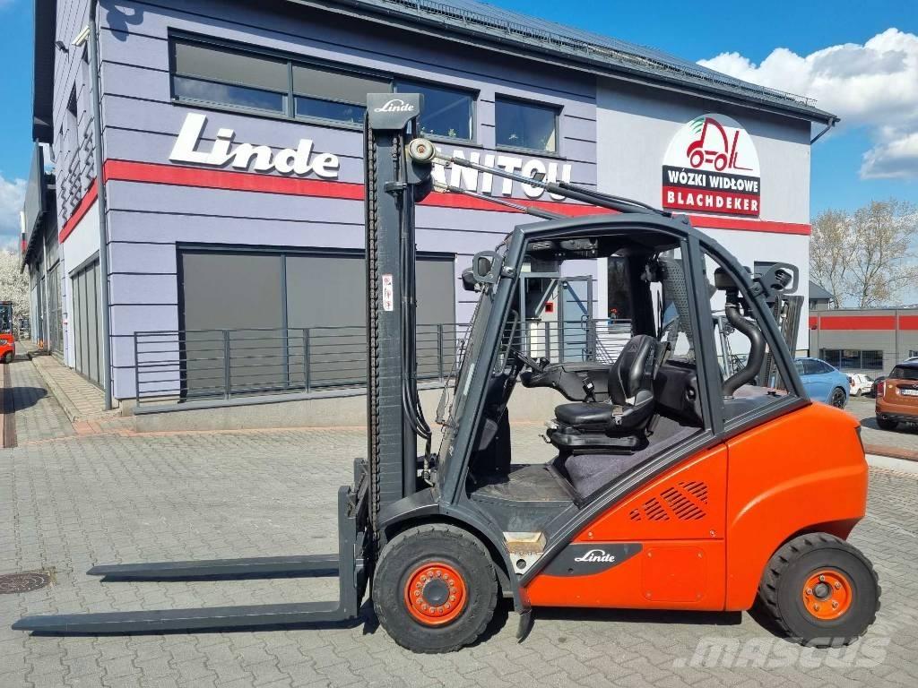 Linde H35D-02 Diesel gaffeltrucks