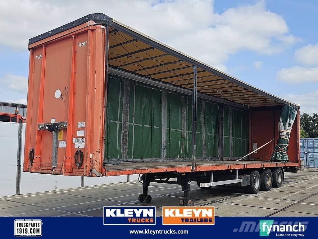 LAG O-3-39 01 MEGA Semi-trailer med Gardinsider
