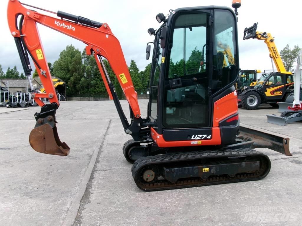 Kubota U27-4 Minigravemaskiner
