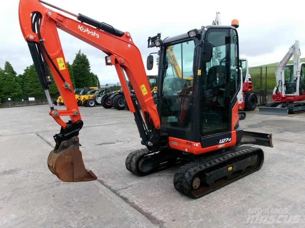 Kubota U27-4 Minigravemaskiner