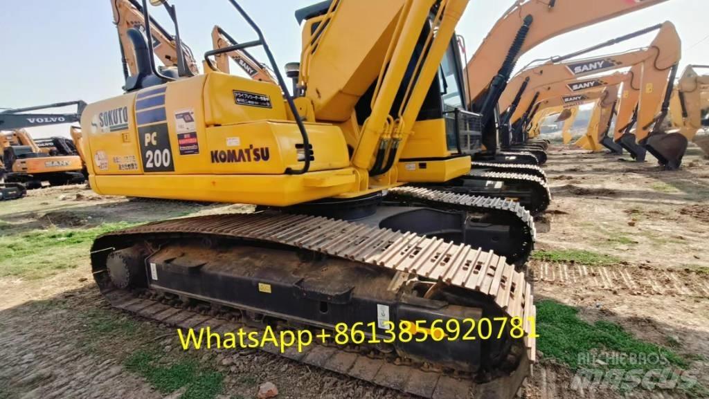 Komatsu PC 200-8 Midi-gravemaskiner 7t - 12t