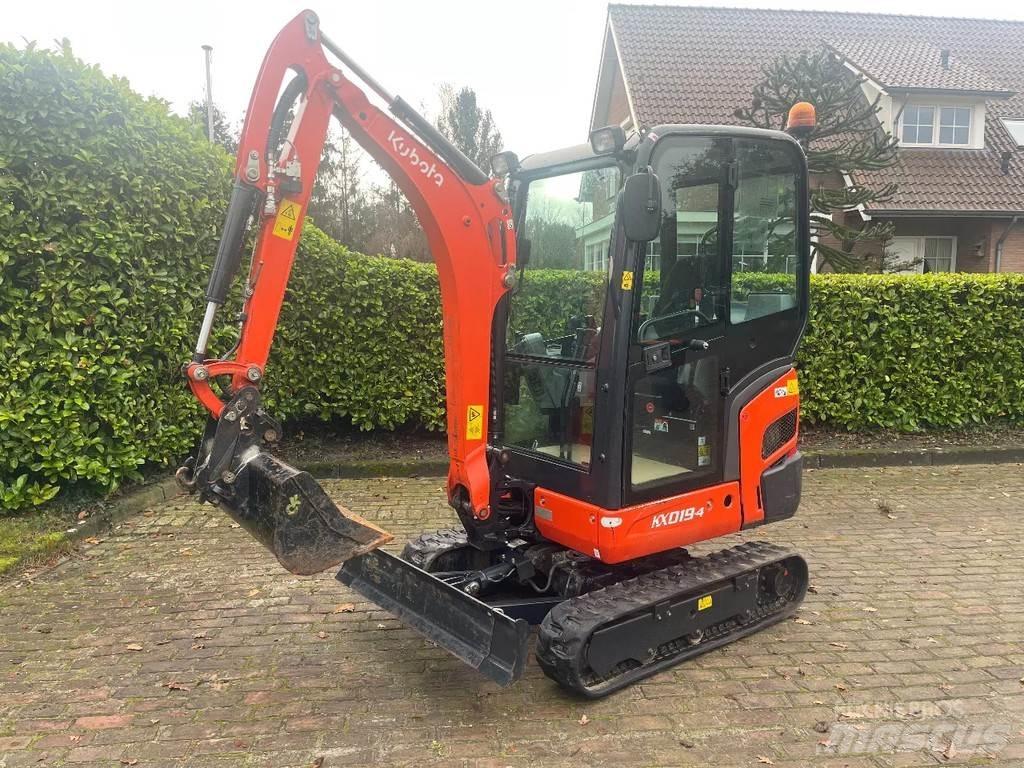 Kubota Kx019 Minigravemaskiner