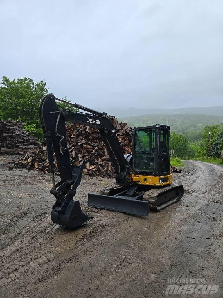 DEERE 50G Minigravemaskiner