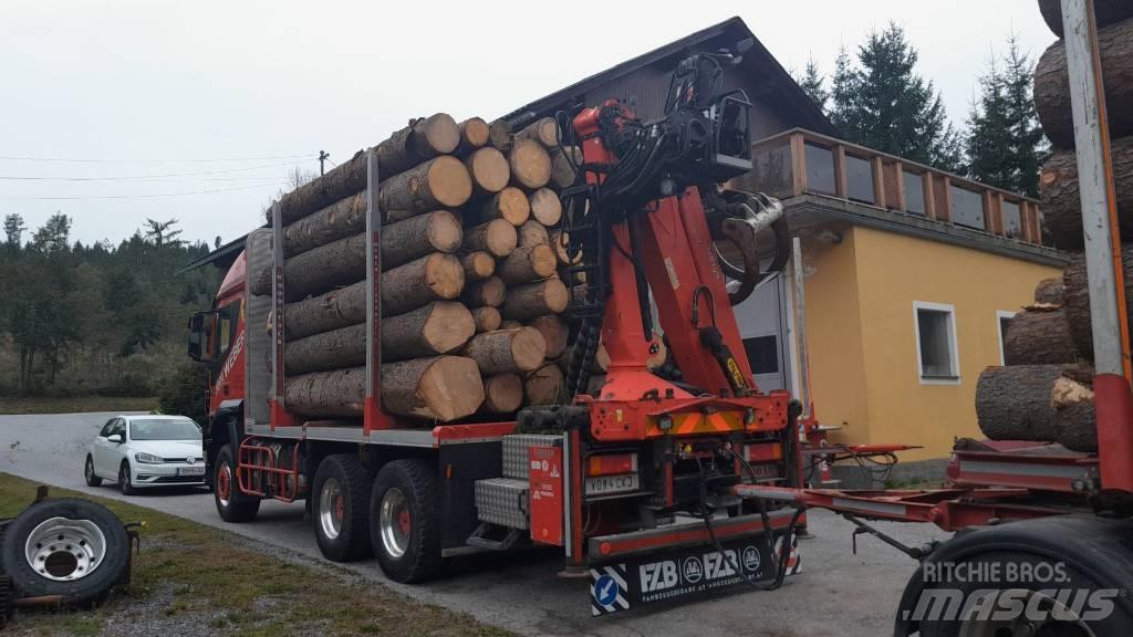 Iveco Trakker 450 Lastbil med kran