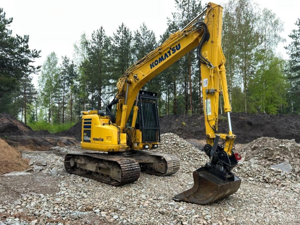 Komatsu PC138US-11 Gravemaskiner på larvebånd