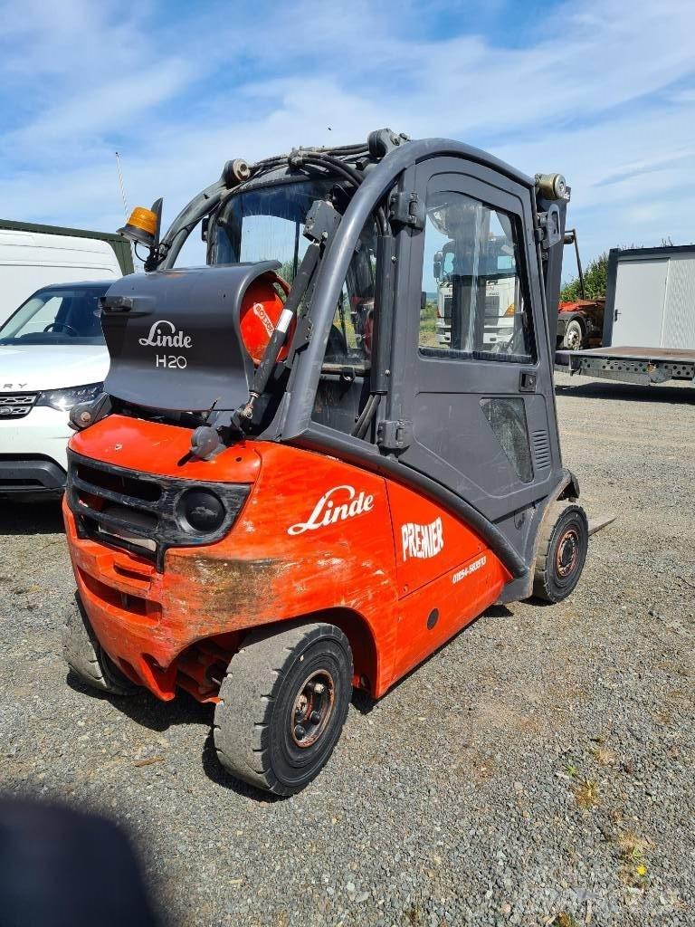 Linde H 20 LPG gaffeltrucks