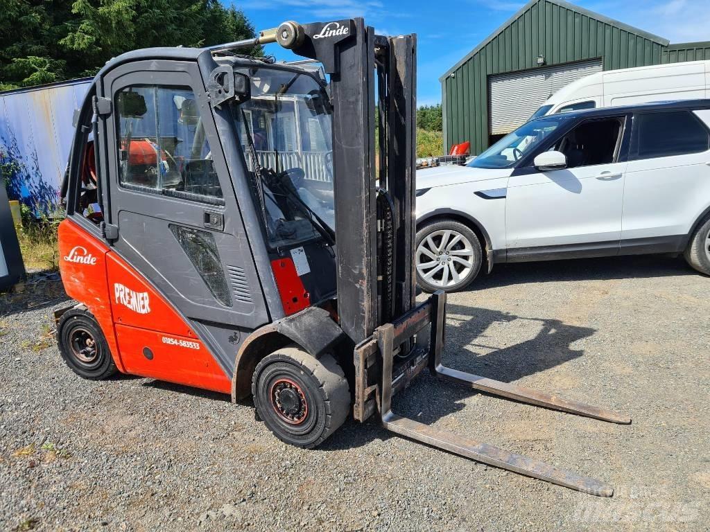 Linde H 20 LPG gaffeltrucks
