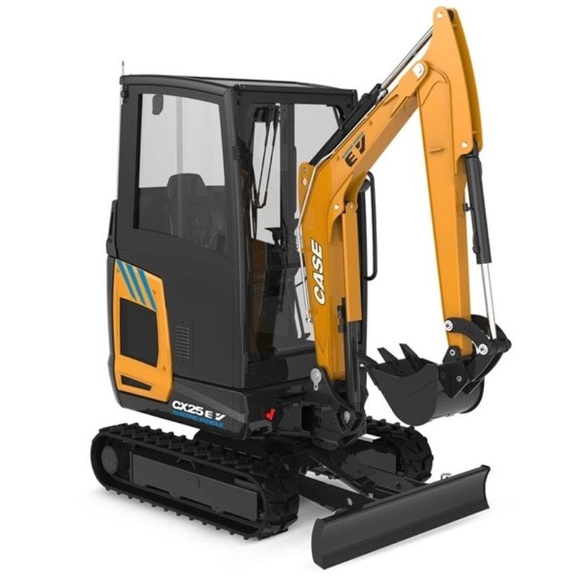 CASE CX 25 EV Minigravemaskiner