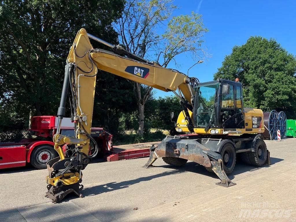 CAT M316D Gravemaskiner på hjul