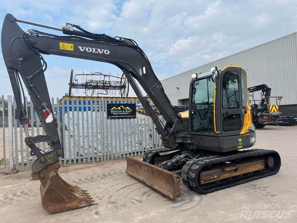 Volvo ECR 88 Midi-gravemaskiner 7t - 12t