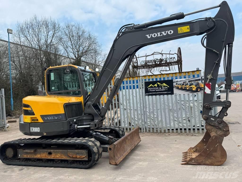 Volvo ECR 88 Midi-gravemaskiner 7t - 12t