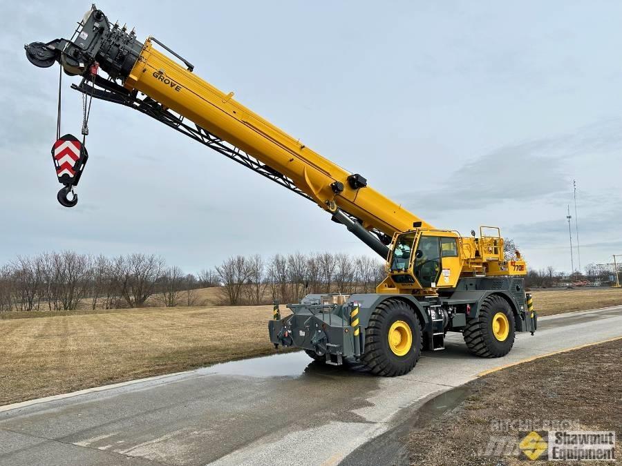 Grove RT 770 E Kraner til hårdt terræn