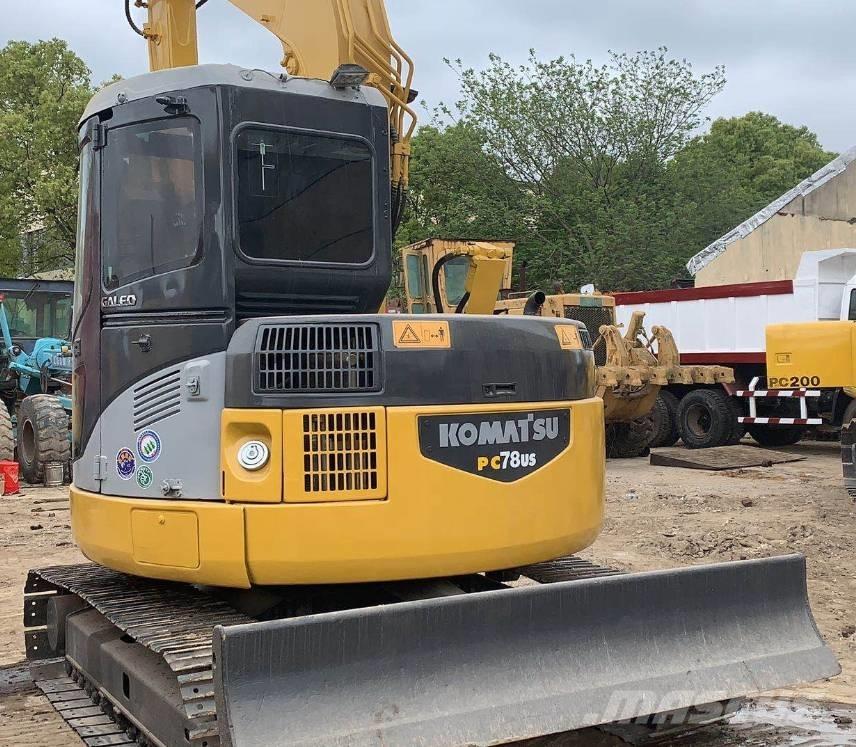 Komatsu pc78us Midi-gravemaskiner 7t - 12t