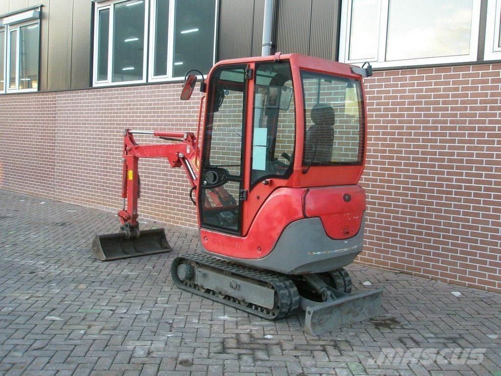 Yanmar SV17 Minigravemaskiner