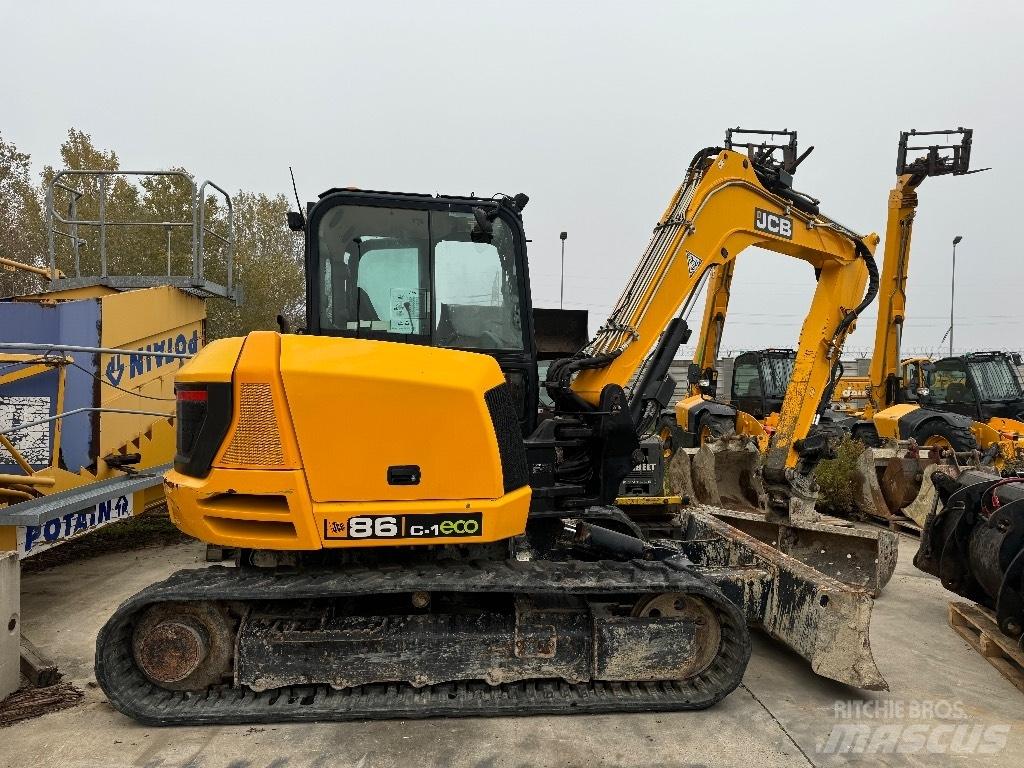 JCB 86 C-1 Midi-gravemaskiner 7t - 12t