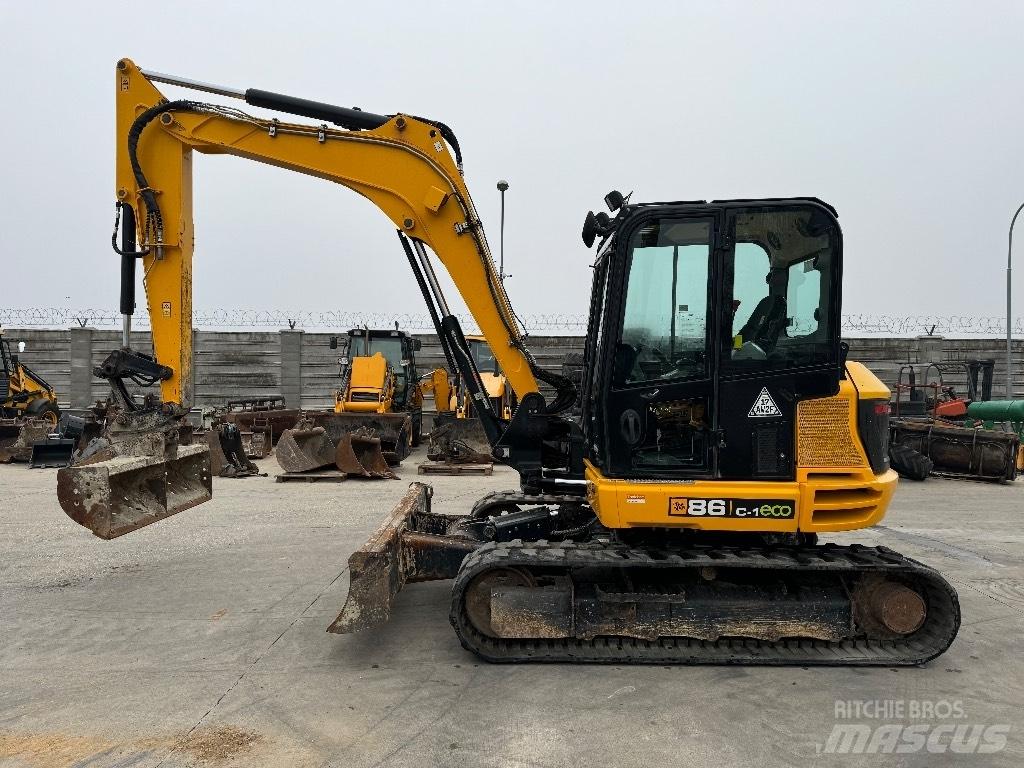 JCB 86 C-1 Midi-gravemaskiner 7t - 12t