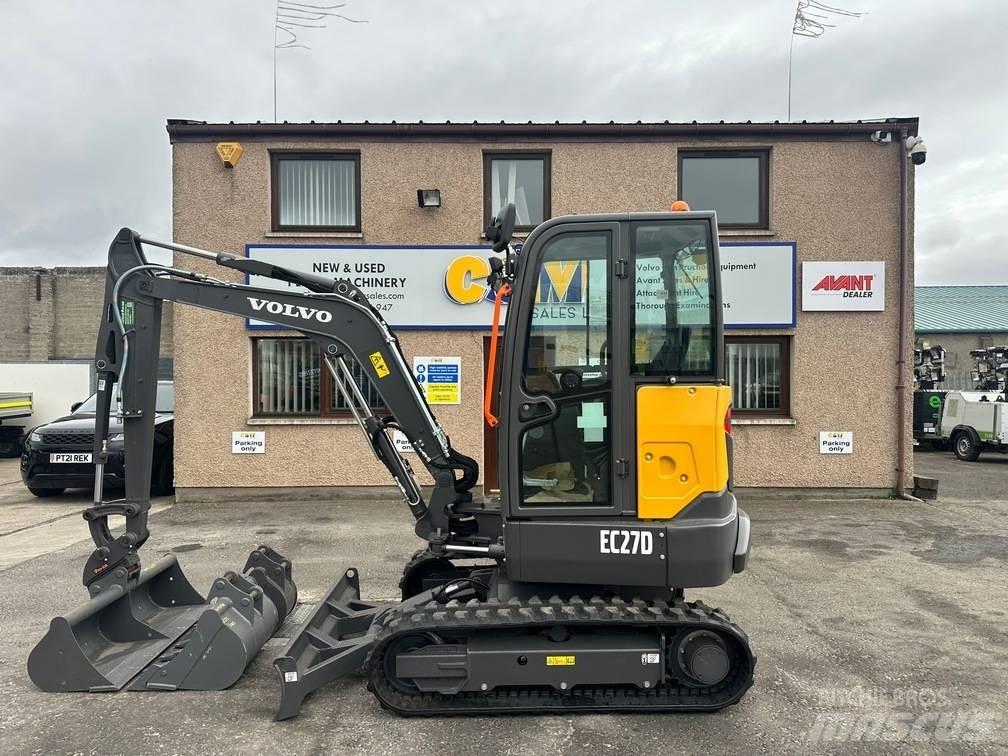 Volvo EC 27 D Minigravemaskiner