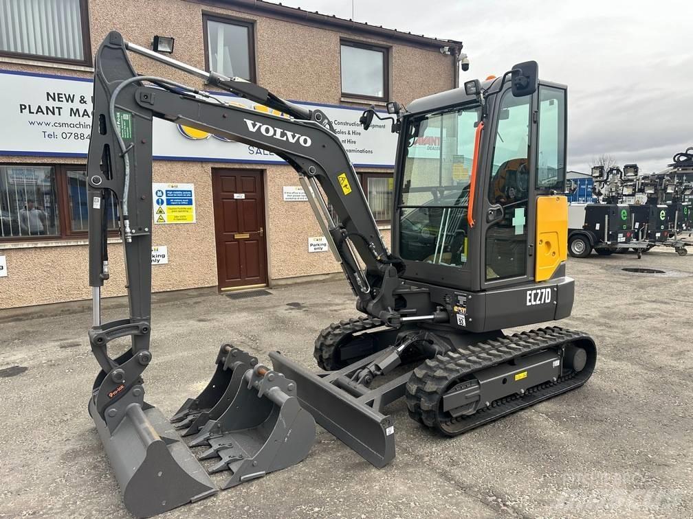 Volvo EC 27 D Minigravemaskiner