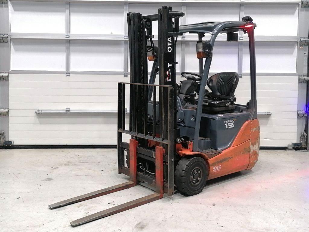 Toyota 8FBET15 El gaffeltrucks
