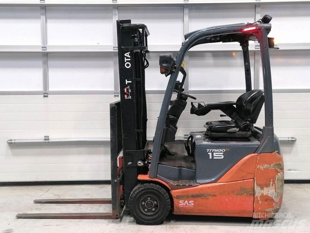Toyota 8FBET15 El gaffeltrucks