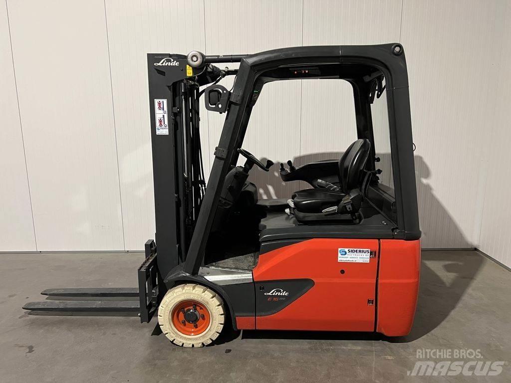 Linde E16-02 El gaffeltrucks