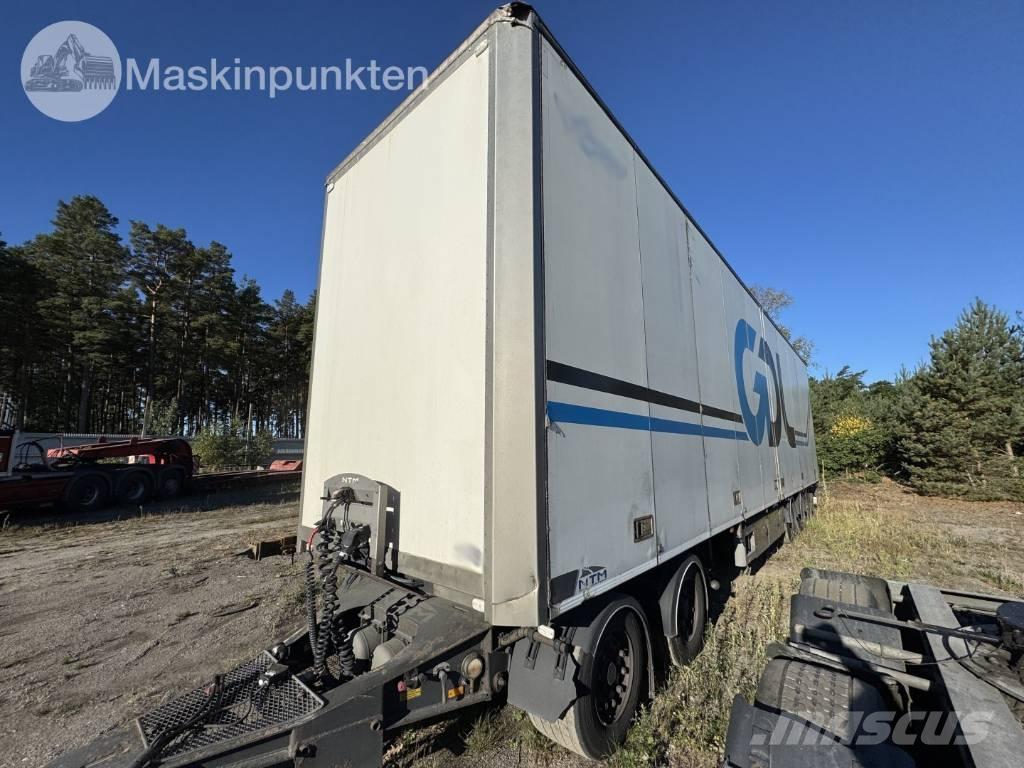 NTM UPP-45L-3 Semi-trailer med fast kasse