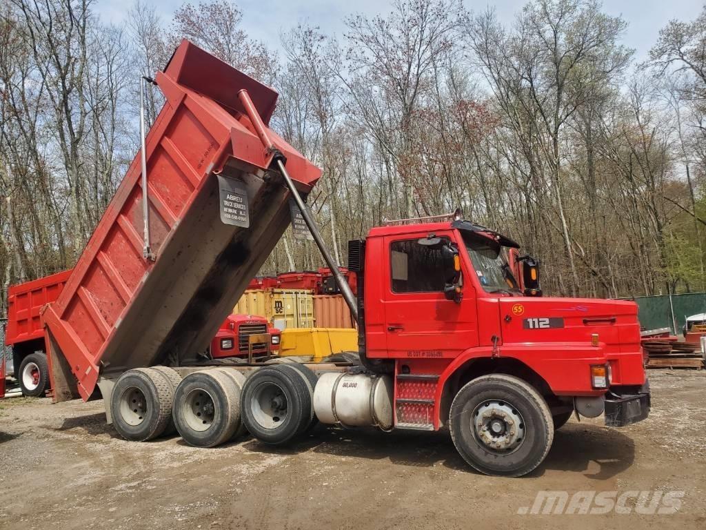 Scania 112 - Tri Axle Lastbiler med tip