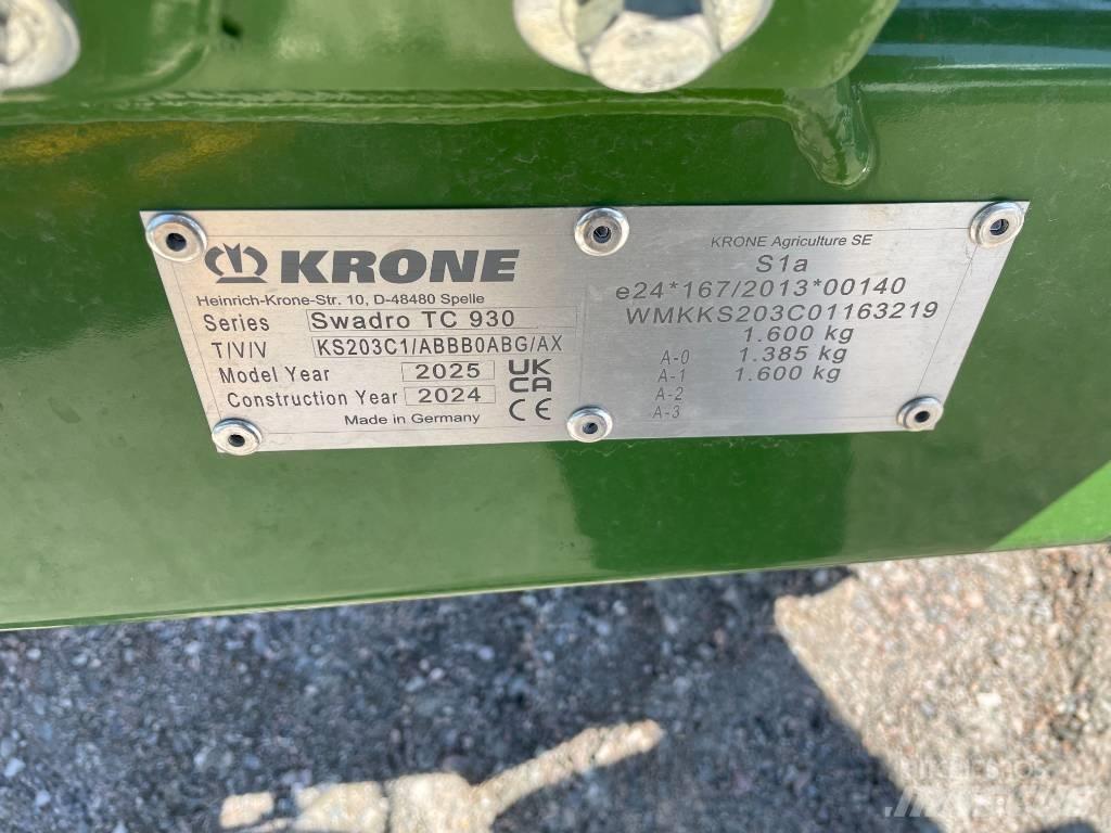 Krone TC 930 Plus Hømaskiner