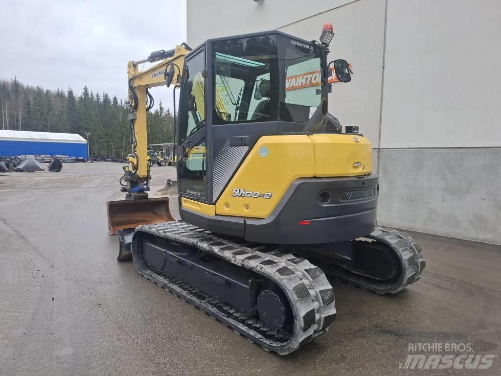 Yanmar SV 100-2A Midi-gravemaskiner 7t - 12t