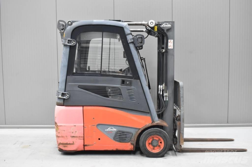 Linde E 16 C - 02 El gaffeltrucks