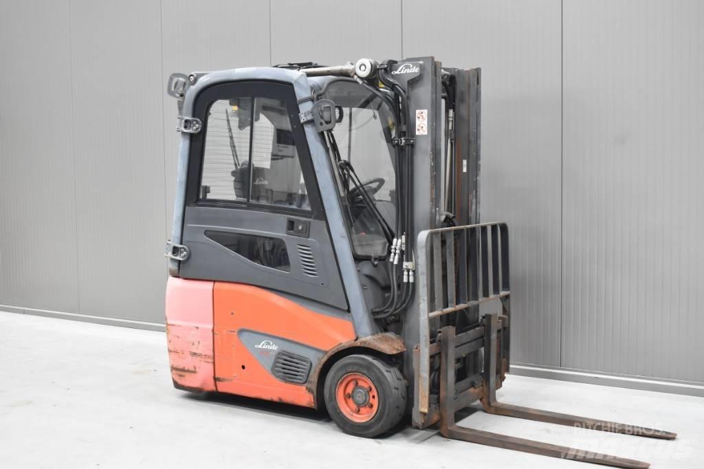 Linde E 16 C - 02 El gaffeltrucks