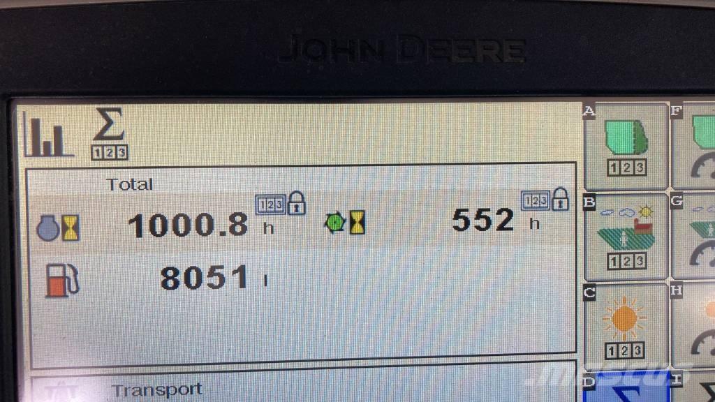 John Deere 8600I Finsnittere